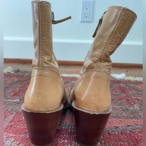 Western Pointed Toe Booties - Picture 8 of 8